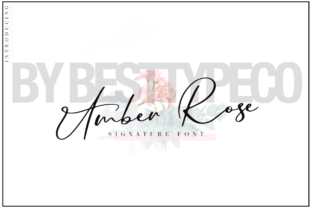 Amber Rose: A Script Handwritten Font for Thoughtful Editorial Design