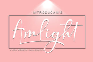 Amlight Script Handwritten Font for Brand Personality