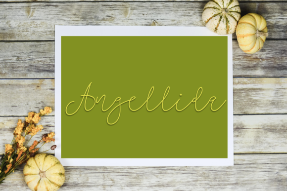 Angellida: A Sweet, Strong Script Font for Digital Branding