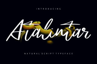 Atalintar: A Natural Script Handwritten Font for Scroll-Stopping Brand Content