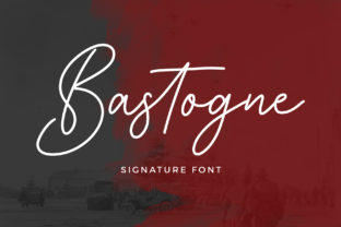 Bastogne Script Font for Authentic Campaign Design
