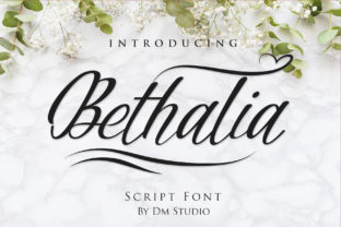 Bethalia Script Handwritten Font for Modern Digital Branding