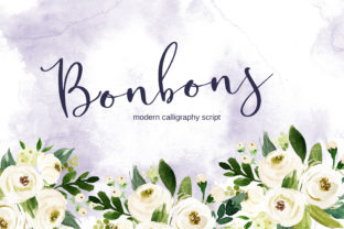 Bonbons Font: Sweet & Fun Script Handwritten Fonts for Small Business Branding