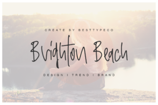 Brighton Beach Script Font for Handmade Creators