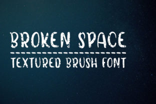 Broken Space: A Handmade Script Font for Editorial Charm