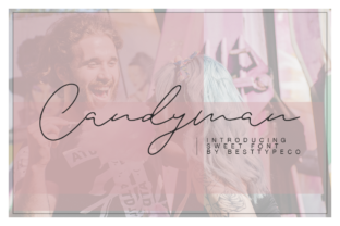Candyman: A Bold Script Handwritten Font for Real Branding