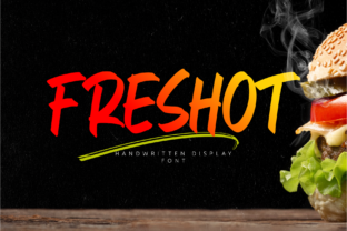 FresHot: A Bold Script Handwritten Font for Modern Digital Brands