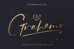 Grahamo Script Font for Modern Digital Branding