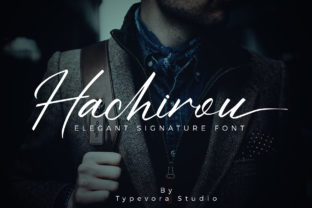 Hachirou Font for Elegant Digital Branding