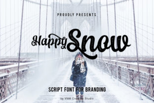 Happy Snow Font for Branding That Stands Out