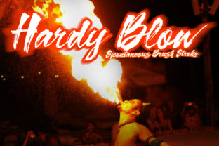 Hardy Blow: A Dynamic Script Handwritten Font for Scroll-Stopping Visuals