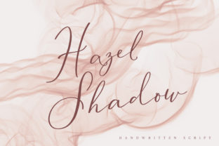 Hazel Shadow: A Sophisticated Script Handwritten Font for Editorial Design