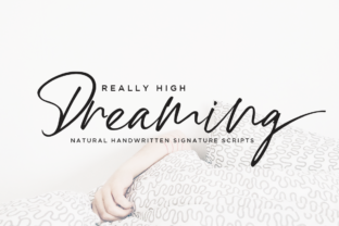 High Dreaming: Elegant Script Handwritten Font for Modern Design