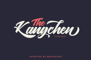 Kangchen Script Font for Handwritten Branding That Feels Timeless