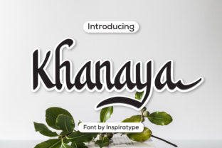 Khanaya Script Font for Handmade Creators