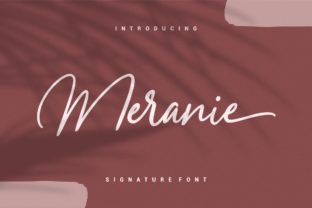 Meranie: A Romantic Script Handwritten Font for Scroll-Stopping Visuals