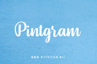 Pintgram Font for Small Business Branding