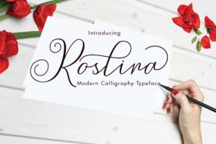 Roslina: A Romantic Script Handwritten Font for Elegant Design