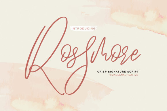 Rossmore Font for Authentic, Professional Branding