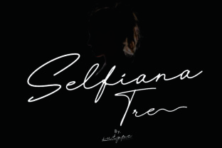 Selfiana Tre: A Fresh Modern Script Font for Small Business Branding