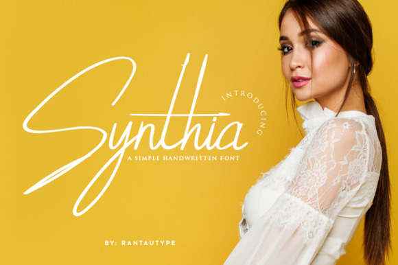 Synthia: A Bold & Sweet Script Font for Editorial Charm