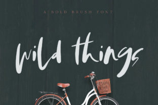 Wild Things Script Handwritten Font for Sunny, Adventurous Branding