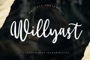 Willyast: A Sweet & Stunning Script Handwritten Font
